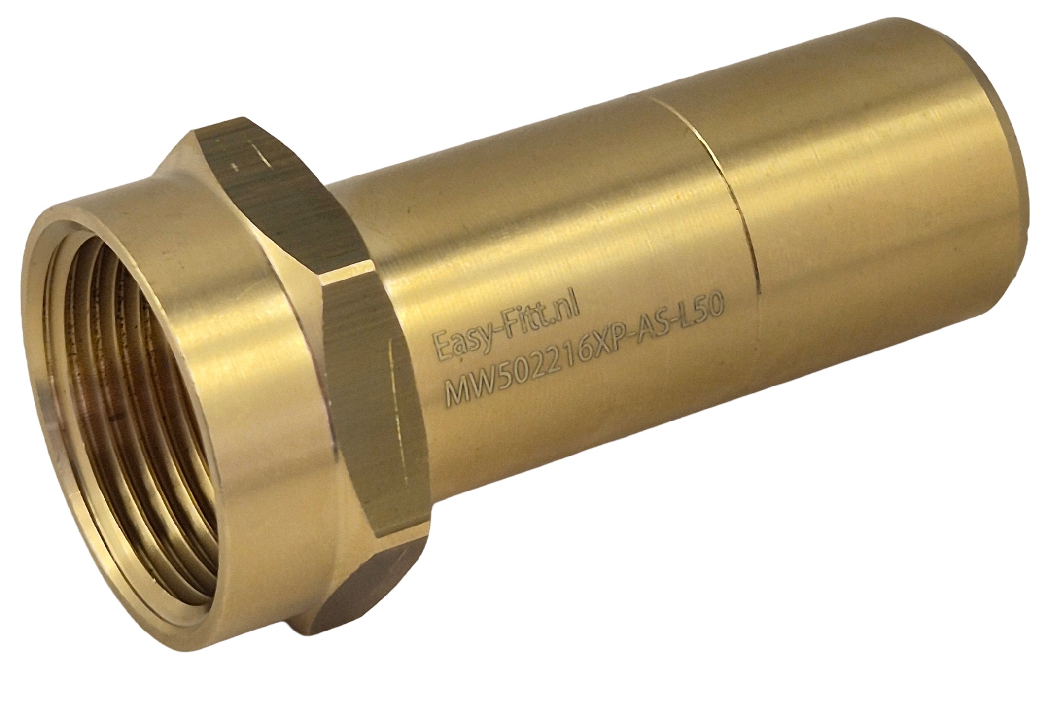 messing spie met binnendraad